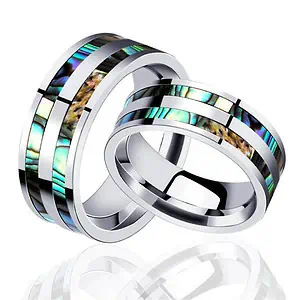 Bague Coquillage Nacre D'Haliotis
