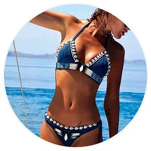 Maillot De Bain Coquillage & Crochet