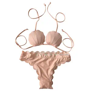 Maillot De Bain Coquillage Rose