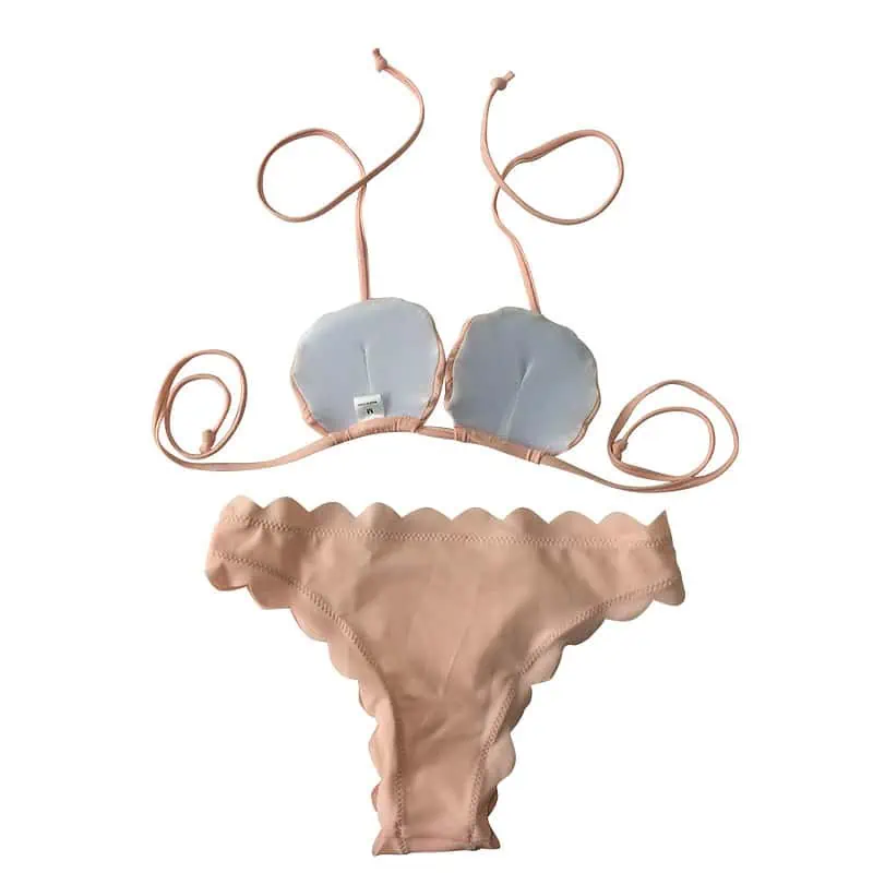Maillot De Bain Coquillage Rose – Image 2