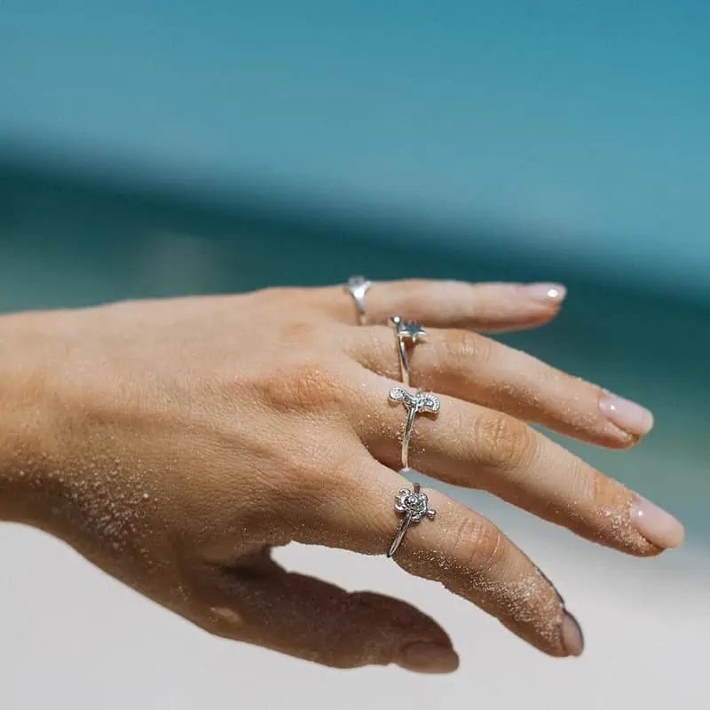 Bague Coquillage Tortue – Image 3