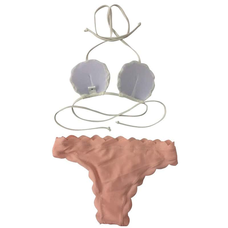 Maillot de bain Coquillage <br/> Blanc – Image 2