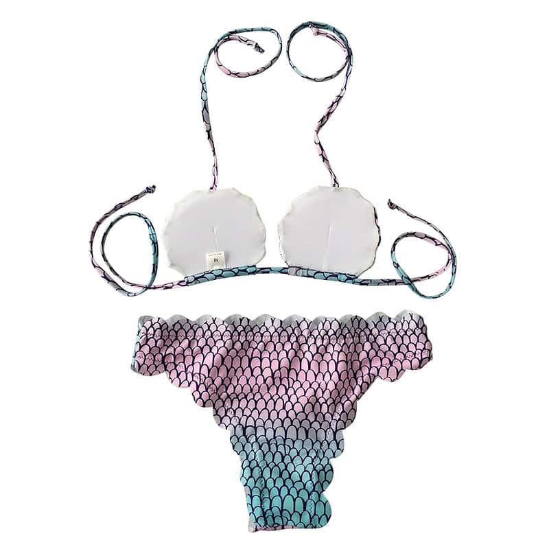 Maillot de bain Coquillage <br/> Mauve – Image 3