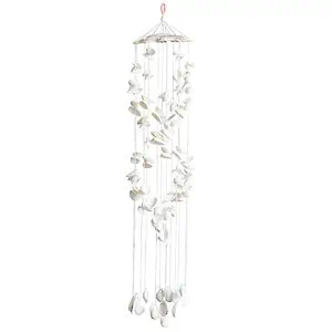 Suspension Coquillage Coques Et St-Jacques Blancs