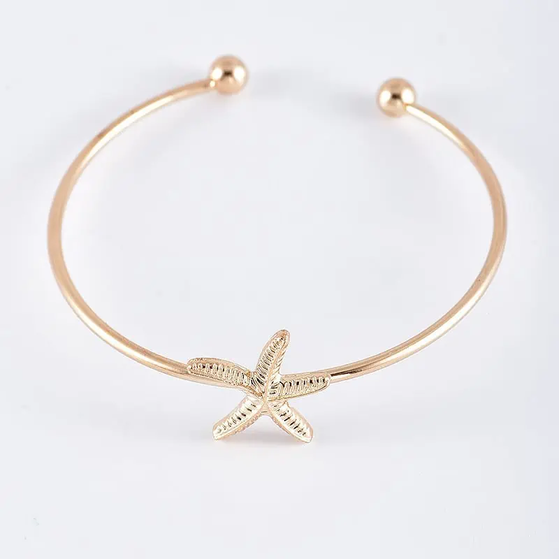 Bracelet Coquillage Multiple 5 Pièces, Perles, Cauri Et Étoile De Mer – Image 4