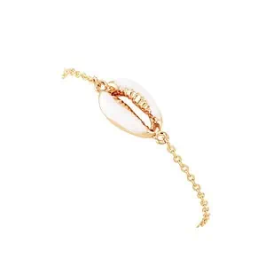 Bracelet Coquillage Cauri Doré