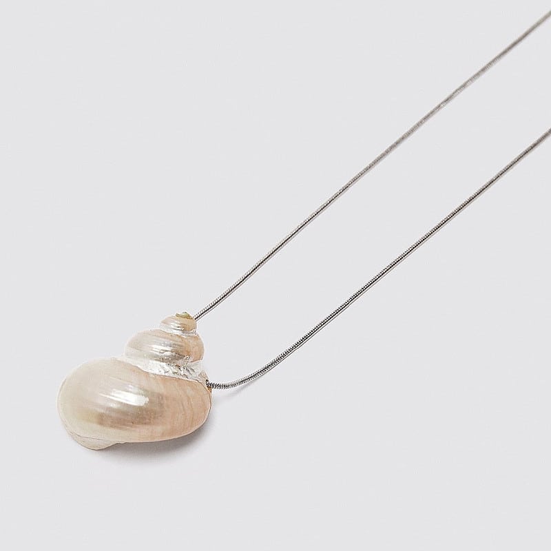 Collier Coquillage Turbo Nacré – Image 2
