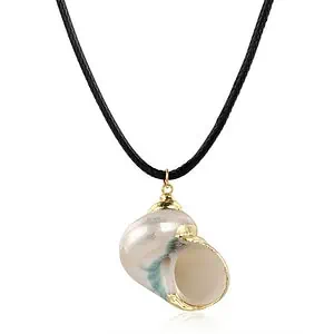 Pendentif Coquillage Turbo Nacré