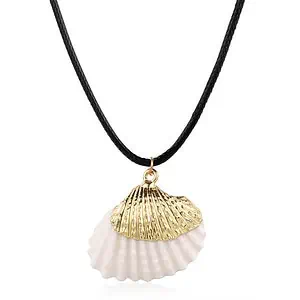 Pendentif Coquillage Coque Dorée (Bucarde)