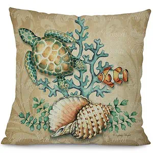 Coussin Coquillage Imprimé