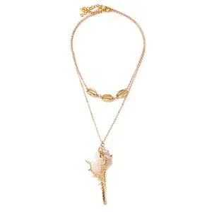 Pendentif Coquillage Murex Blanc