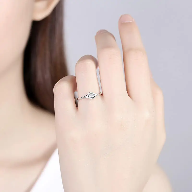 Bague Coquillage Et Perle Argent 925 – Image 4