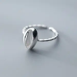 Bague Coquillage Cauri Argent 925